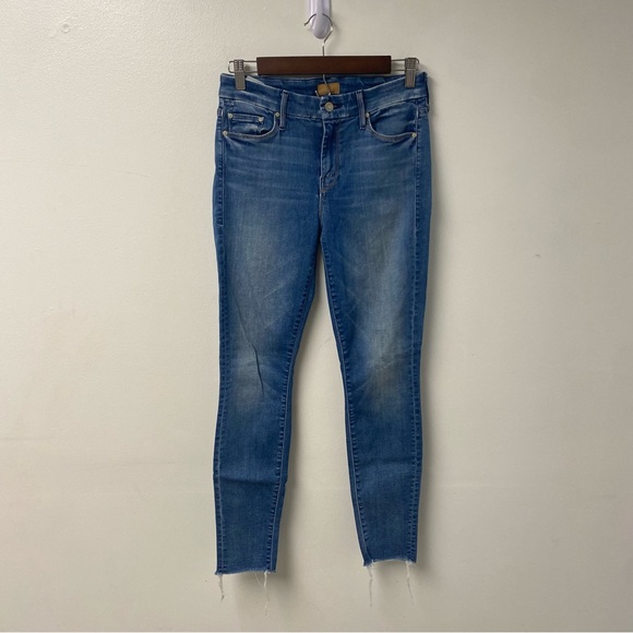 Agolde High Rise Riley Straight Crop Button Fly Size 27‎ - Picture 7 of 7